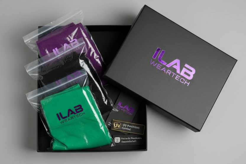 Pack 3 - Leggings verde, morado y negro